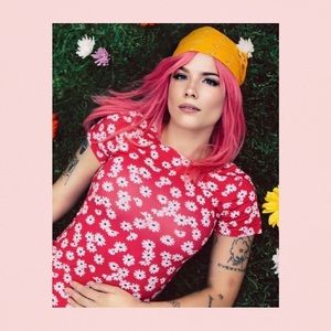 Reformation Inga Mini Dress in Oopsie Daisy